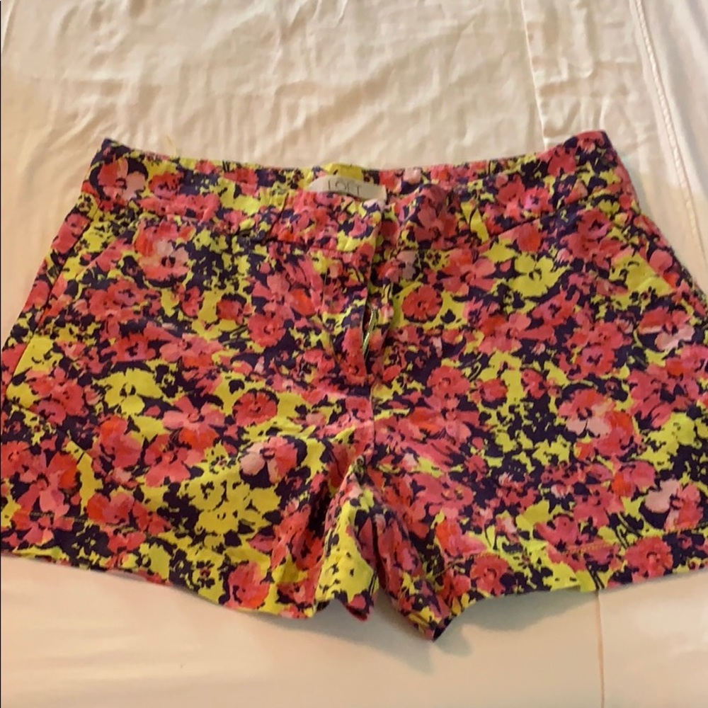 Linen shorts